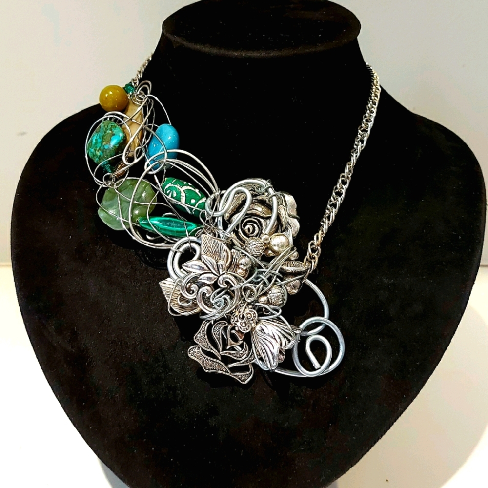 Handmade One of a kind Statement Jewelry